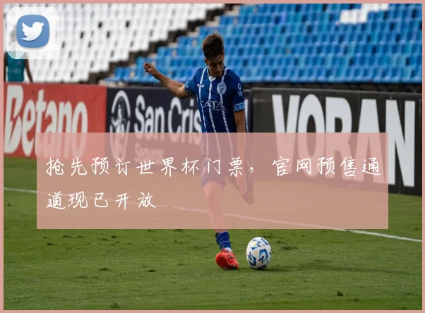 抢先预订世界杯门票,官网预售通道现已开放