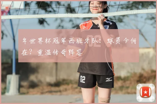 年世界杯冠军西班牙队:球员今何在?重温传奇阵容